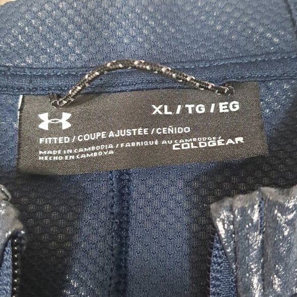 Under Armour Men's Unstoppable Storm Blue Shell  Jacket Size XL NWT - Picture 8 of 12